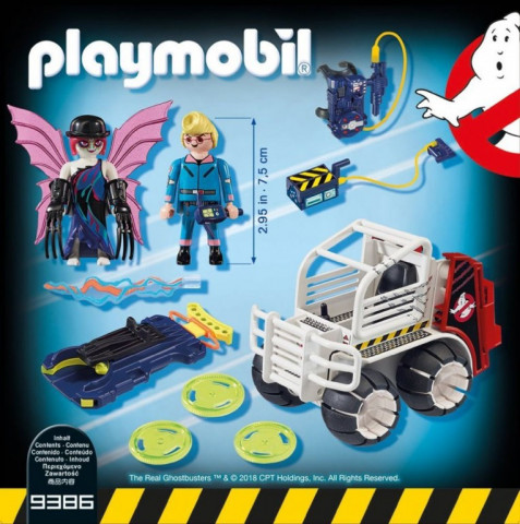 Playmobil 9386 The Real Ghostbusters Spengler ve vozidle s klecí č.4