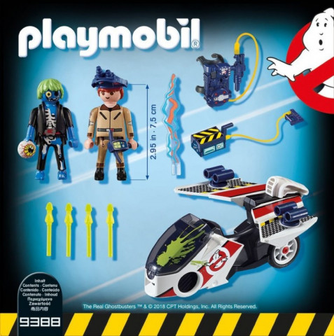 Playmobil 9388 The Real Ghostbusters Stantz a Skybike č.5