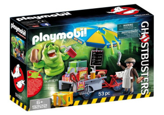 Playmobil 9222 Ghostbusters Slimer u stánku s hotdogy č.1