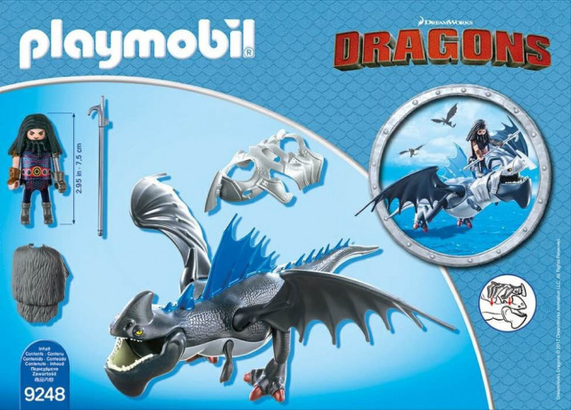 Playmobil 9248 Drago s obrněným drakem č.4