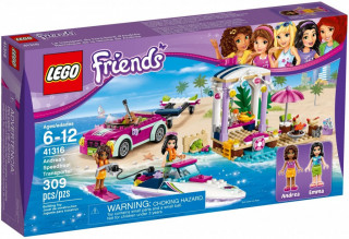 LEGO Friends 41316 Andrein vůz s přívěsem pro člun č.1