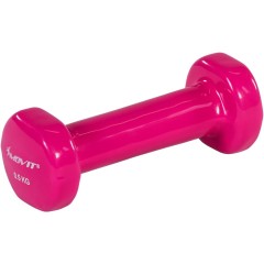 Vinylové činky MOVIT 2x 0,5 kg růžové č.2