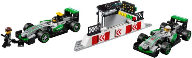 LEGO Speed Champions 75883 MERCEDES AMG PETRONAS Formula One™ Team č.3