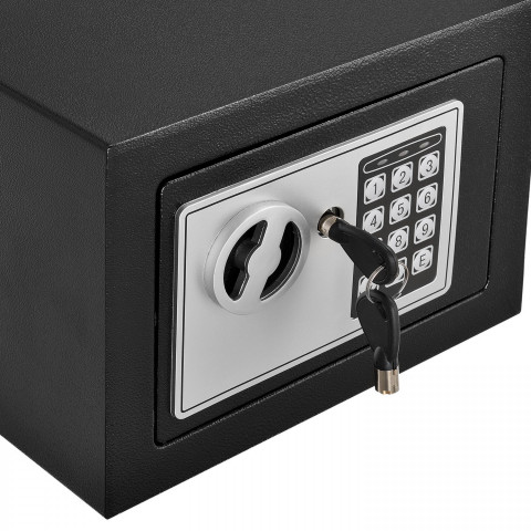 Trezor s elektronickým zámkem 23 x 17 x 17 cm | černý č.4
