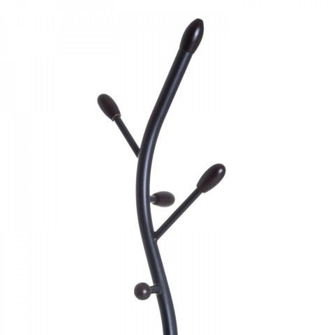 Stojanový věšák na oblečení kovový | černý č.4