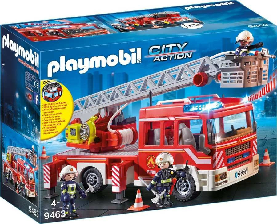 Playmobil 9463 Požární auto s výsuvných žebříkem
