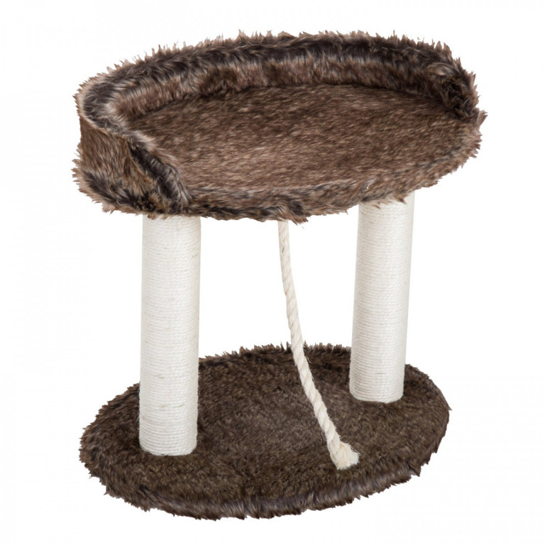 Škrabadlo pro kočky 45x33x48 cm | hnědé