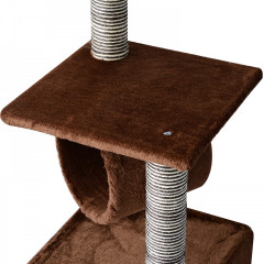 Škrabadlo pro kočky 104x35x35 cm | hnědé č.3