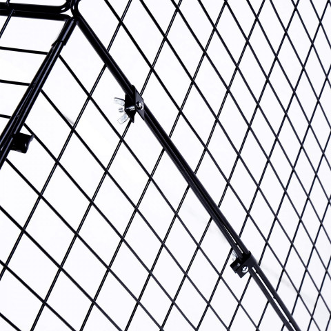 Zábrana ke krbu 160 cm | černá č.4