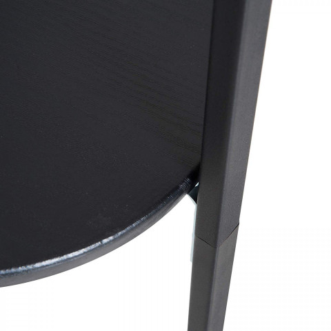 Věšák na oblečení kovový 180 cm | černý č.5