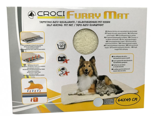 Croci Samoohřívací pelíšek pro psa 64 x 49 cm č.4