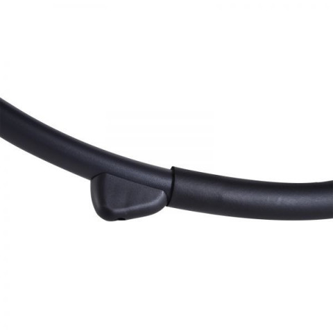 Zahradní houpací lehátko s polštářem | černé č.7