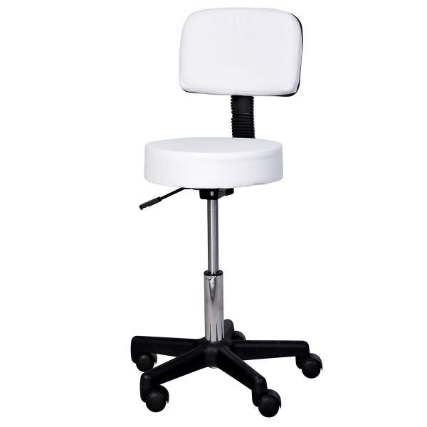Pracovní židle s opěradlem Angie | bílá