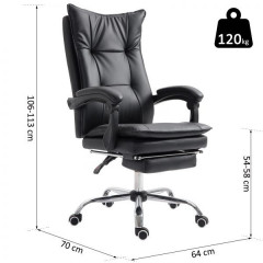 Kancelářské křeslo Vito | černé č.2