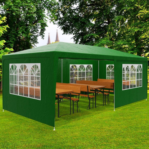 Zahradní párty stan 3x6x2,5m | zelený č.2