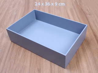 Designový box šedý 7001