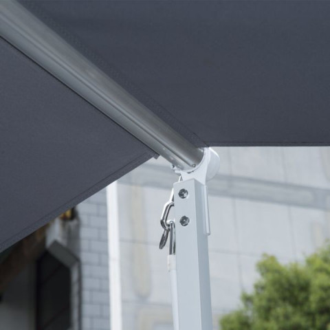 Volně stojící markýza - 2,95 m x 2,95 m x 2,6 m | šedá č.7