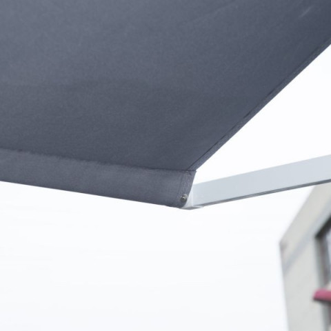 Volně stojící markýza - 2,95 m x 2,95 m x 2,6 m | šedá č.8