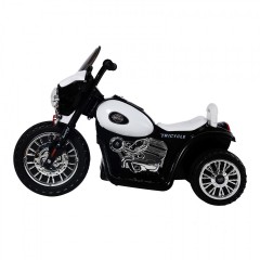 Dětská elektrická motorka Harley, černá č.3