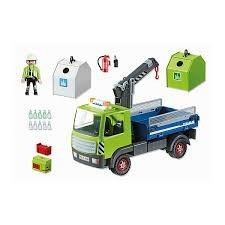 Playmobil 6109 Nákladní vůz s kontejnery na sklo č.2
