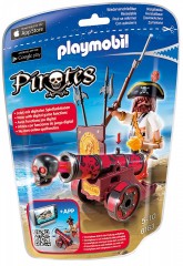 Playmobil 6163 Mořský lupič s interaktivním čeveným kanónem č.1