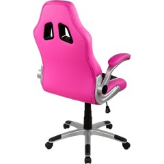 Kancelářská židle GT Series One růžovo-černo-bílá č.3