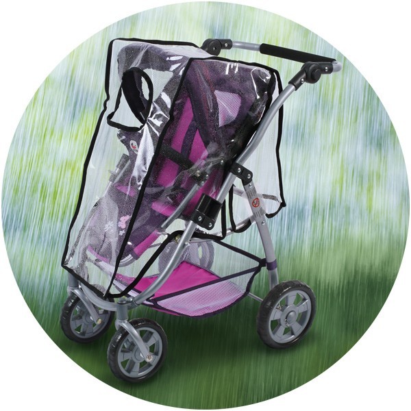Pláštěnka na sportovní kočárek pro panenky Bayer Chic 2000