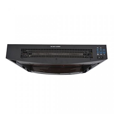 Elektrický krb na zeď LED 900/1800W | černý č.6