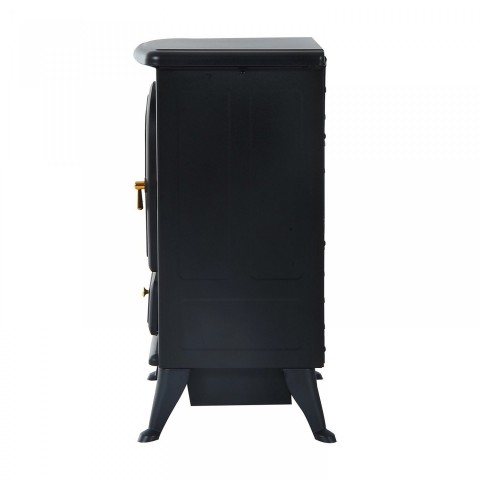 Elektrický krb LED 950/1850W | černý č.6