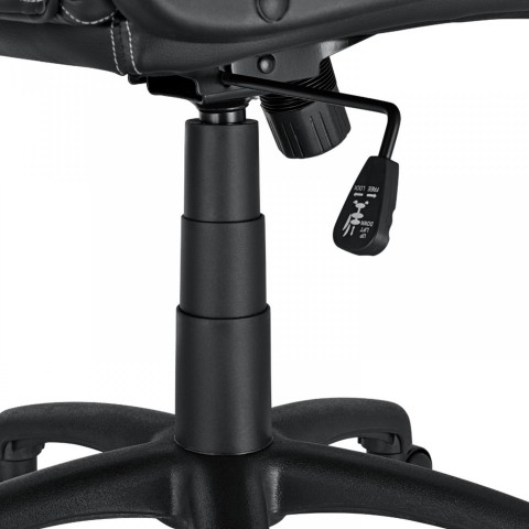 Kancelářská židle Racing design | modro-černá č.7