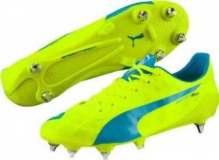 Kopačky mixy Puma evoSPEED SL SG | Yellow | velikost 42 (US 9 / UK 8) č.1