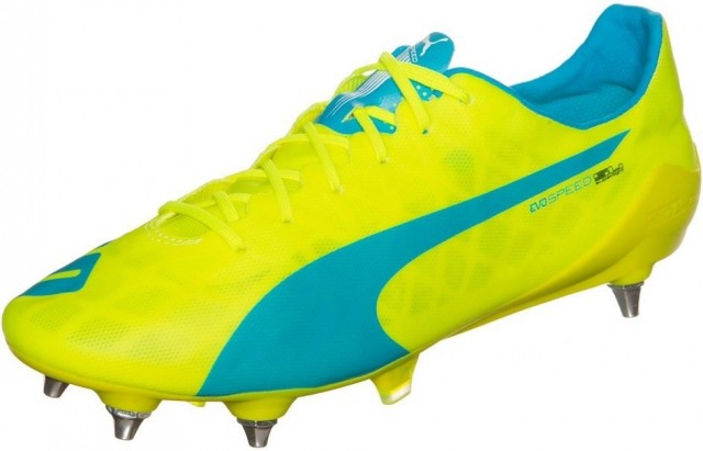 Kopačky mixy Puma evoSPEED SL SG | Yellow | velikost 42 (US 9 / UK 8) č.2