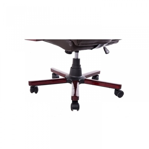 Kancelářská židle Taurus | hnědo-červená č.6