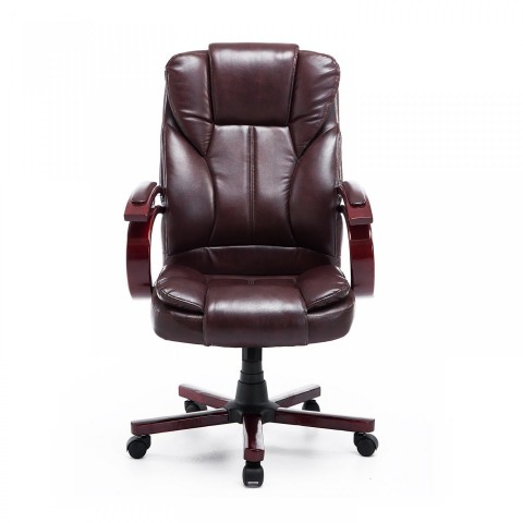 Kancelářská židle Desmond | hnědá č.2