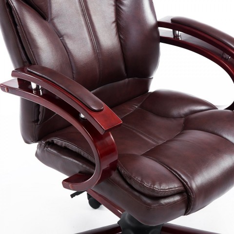 Kancelářská židle Desmond | hnědá č.4